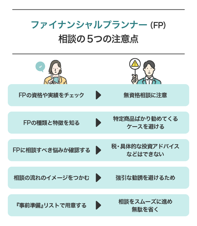 無料は危険？】ファイナンシャルプランナー（FP）相談の注意点や
