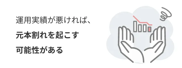 元本割れのリスクが通常の保険商品よりも大きいことをを理解する