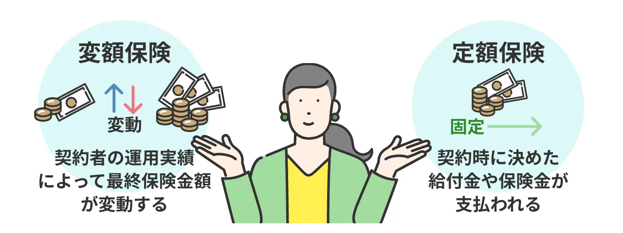 変額保険と定額保険の違い