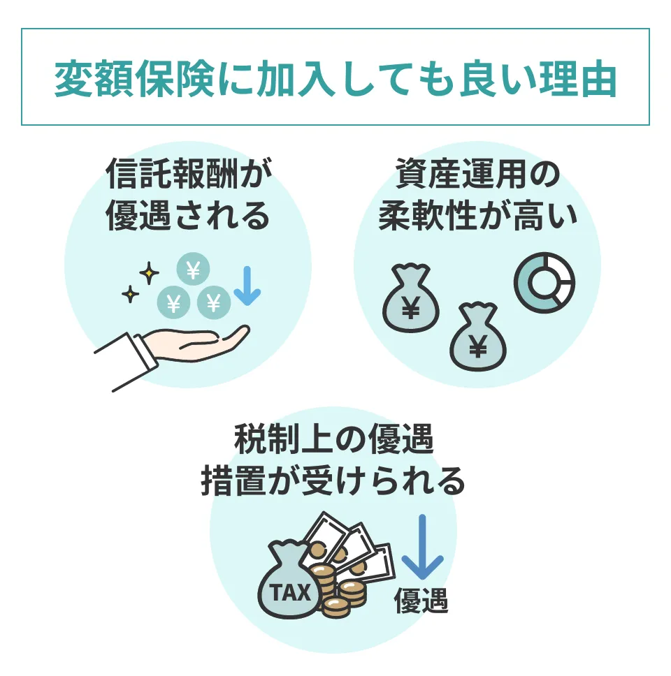 変額保険に加入しても良い理由