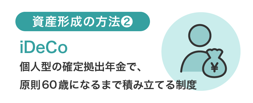 資産形成の方法②iDeCo