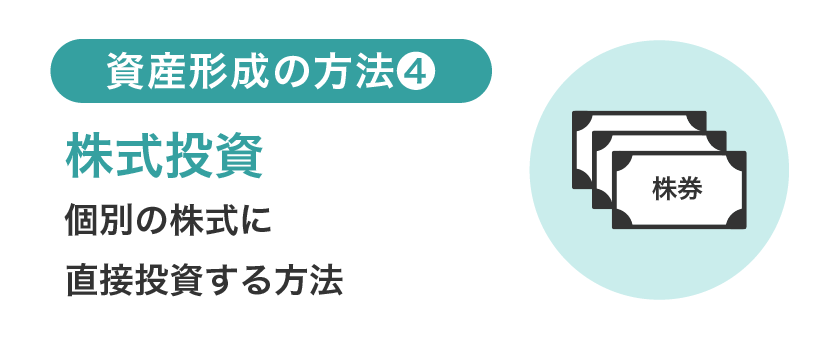 資産形成の方法④株式投資
