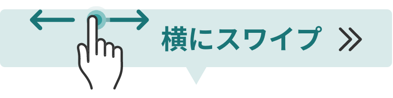 横にスクロール